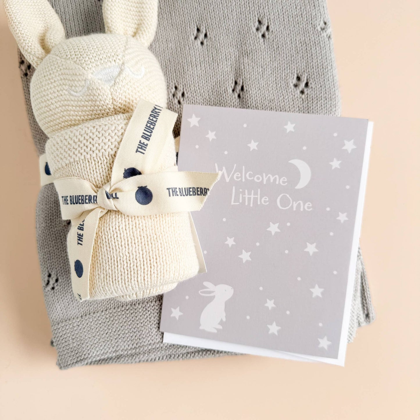 Bunny Baby Shower Card