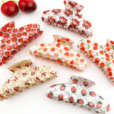 Cherry & Strawberry Hair Claw Clip