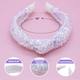 Confetti Sequin Knot Headband