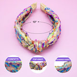 Kids Knot Headband - Confetti