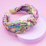 Kids Knot Headband - Confetti