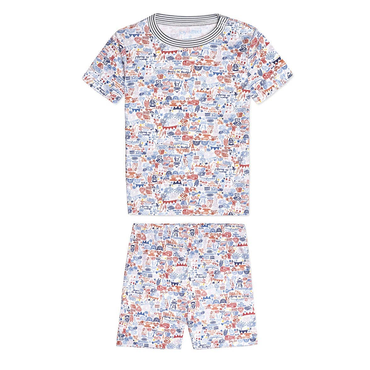 USA Kids Short Pajama Set