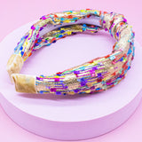 Kids Knot Headband - Confetti