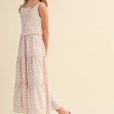 Floral Tiered Midi Dress