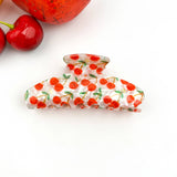 Cherry & Strawberry Hair Claw Clip