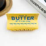 Butter Hair Claw Clip