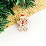 Christmas Glitter Mini Hair Claw Clip