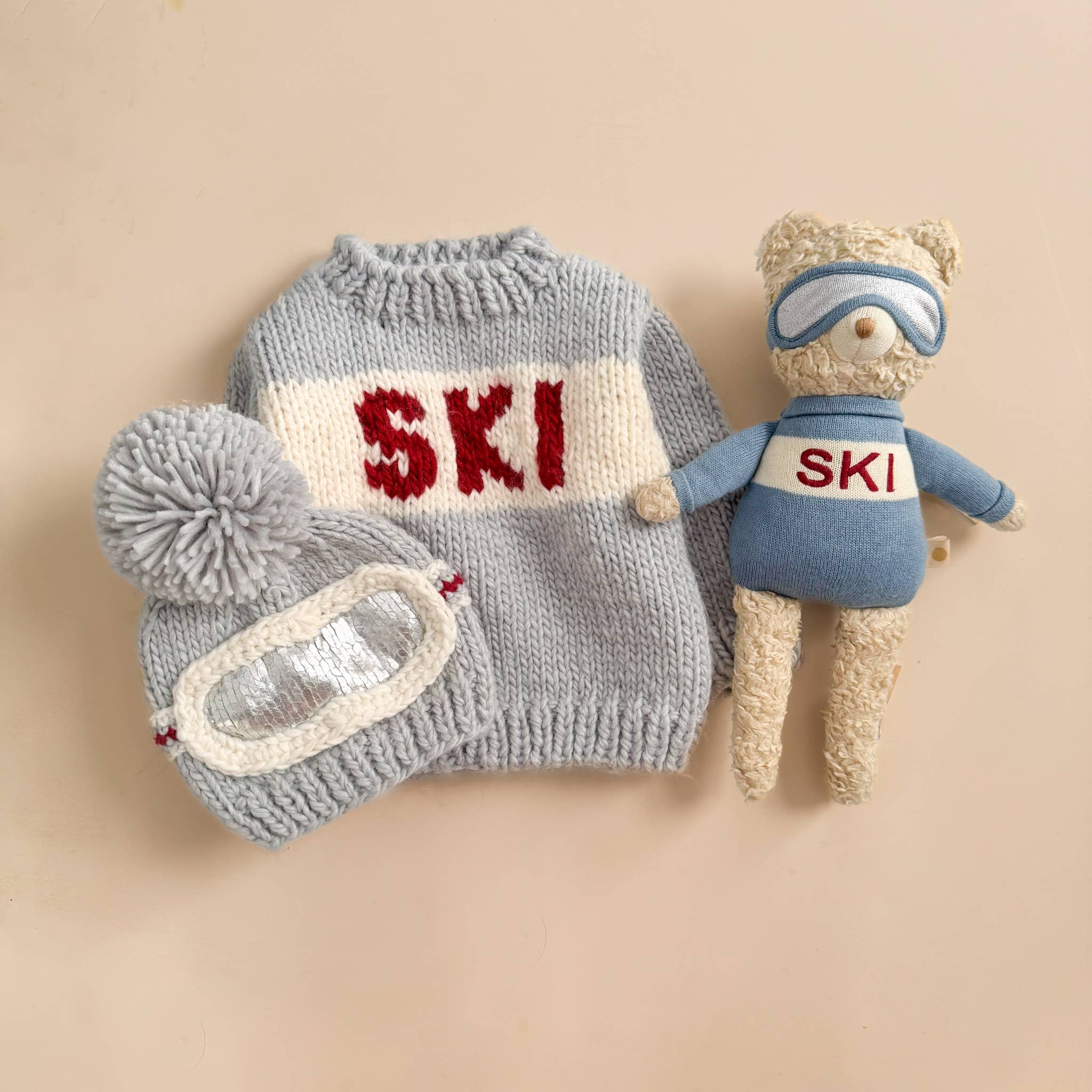 Ski Sweater, Bowie Grey Kids and Baby Apparel Cardigan
