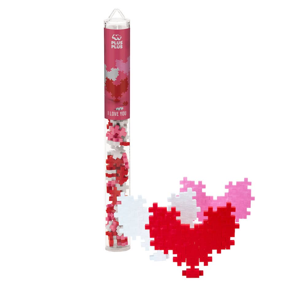 white pink and red heart puzzles