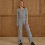 Flare Knit Pant - Dusty Blue (Kids & Teen) - Après NJ