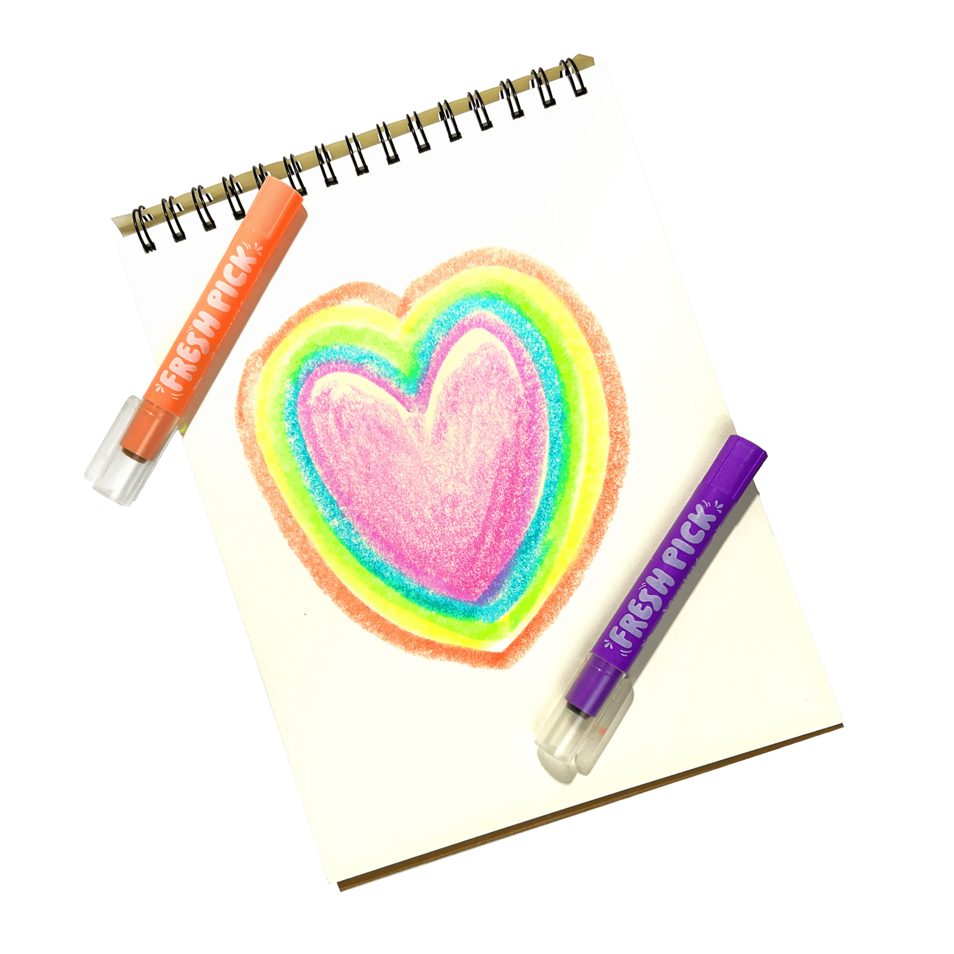 Fresh Pick Apple Scented Gel Crayons - Set of 6 - Après NJ