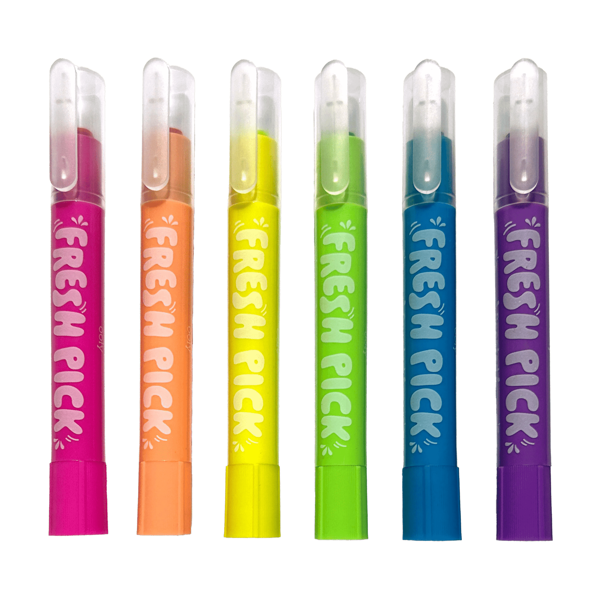 Fresh Pick Apple Scented Gel Crayons - Set of 6 - Après NJ