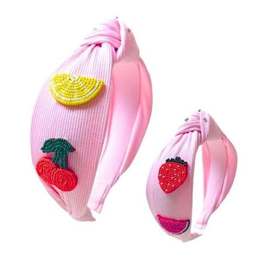 Fruit top knot headband - Après NJ