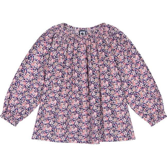 Georgina Top in Pink Navy Floral - Après NJ