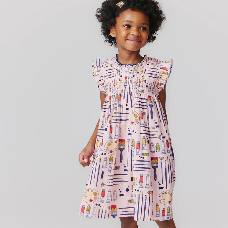 Stevie Dress in Tiny Artist