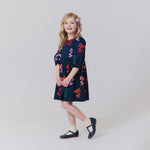 Girls Brooke Dress Multi Bow Applique - Après NJ