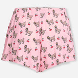 Girls Cherry Pajama Shorts