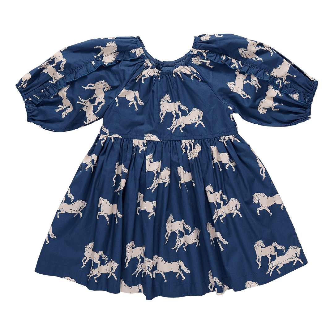 Girls Katya Dress Wild Horses - Après NJ