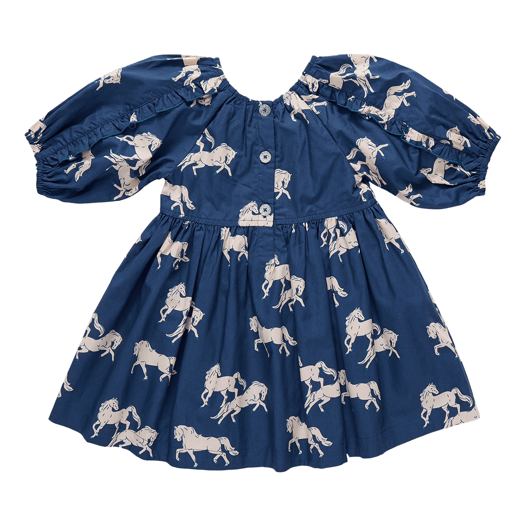 Girls Katya Dress Wild Horses - Après NJ