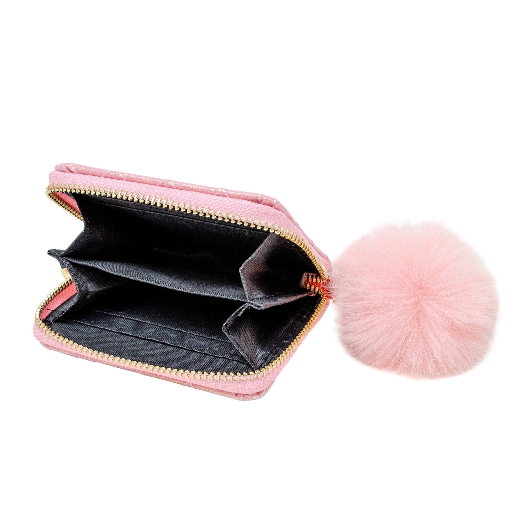 Girls Sparkle Quilted Wallet - Après NJ