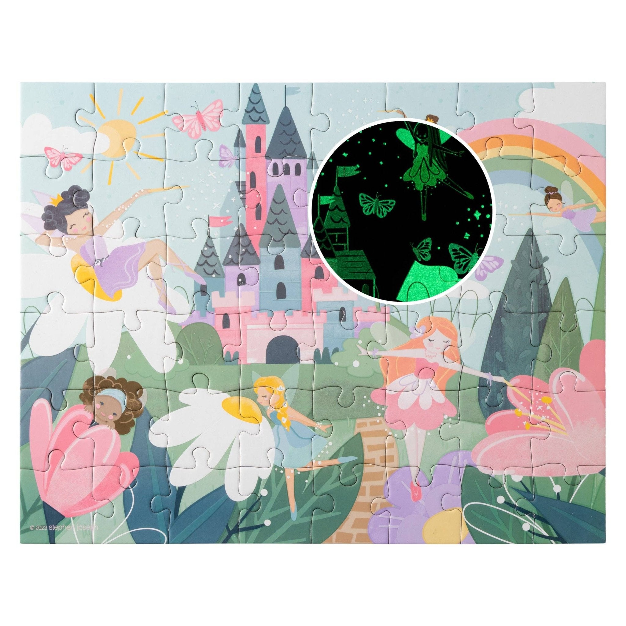 Glow In The Dark Puzzle (2 options) - Après NJ