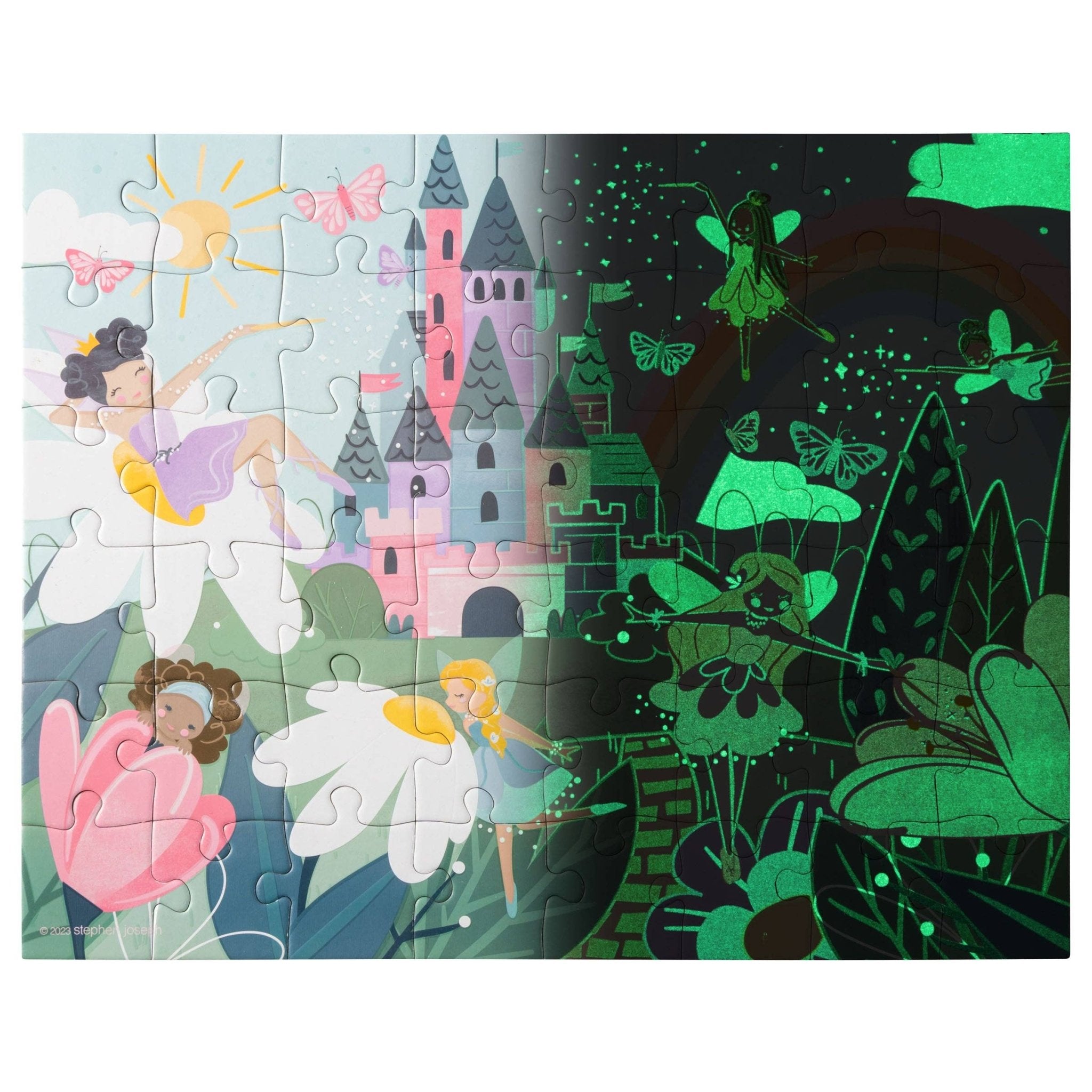 Glow In The Dark Puzzle (2 options) - Après NJ