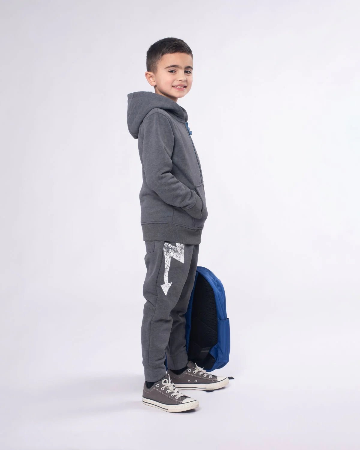 Gray Lightning Striver Hoodie - Après NJ
