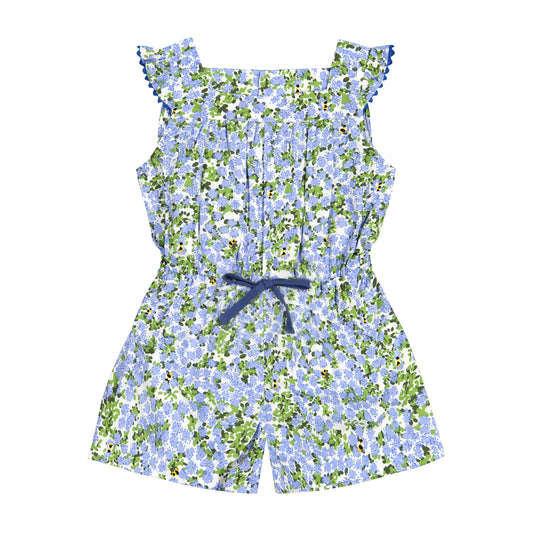 Gwynnie Romper Blue Hydrangea - Après NJ