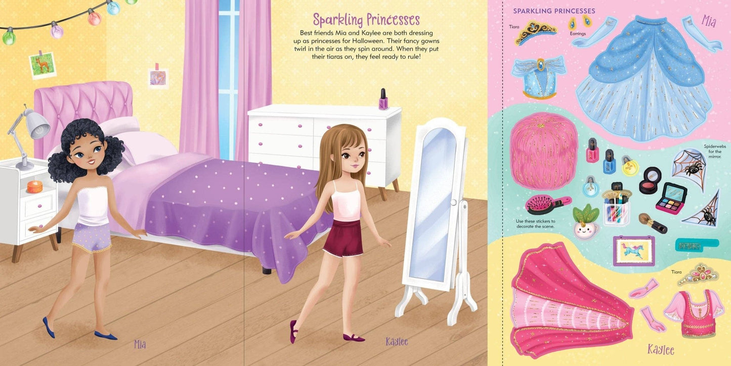 Halloween Sticker Doll Dress - Up Book - Après NJ
