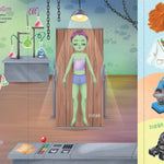 Halloween Sticker Doll Dress - Up Book - Après NJ