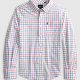 Hauser Performance Button - Up Shirt (Navy) - Après NJ
