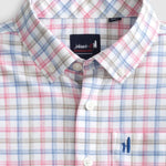 Hauser Performance Button - Up Shirt (Navy) - Après NJ
