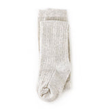 Heathered Ivory Cable Knit Tights - Après NJ