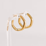 Hexagon Huggie Earrings - Après NJ