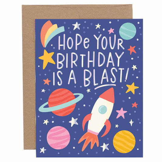 Hope Your Birthday is a Blast Greeting Card - Après NJ