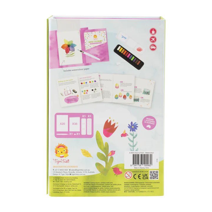 How to Paint Watercolor Animal - Après NJ