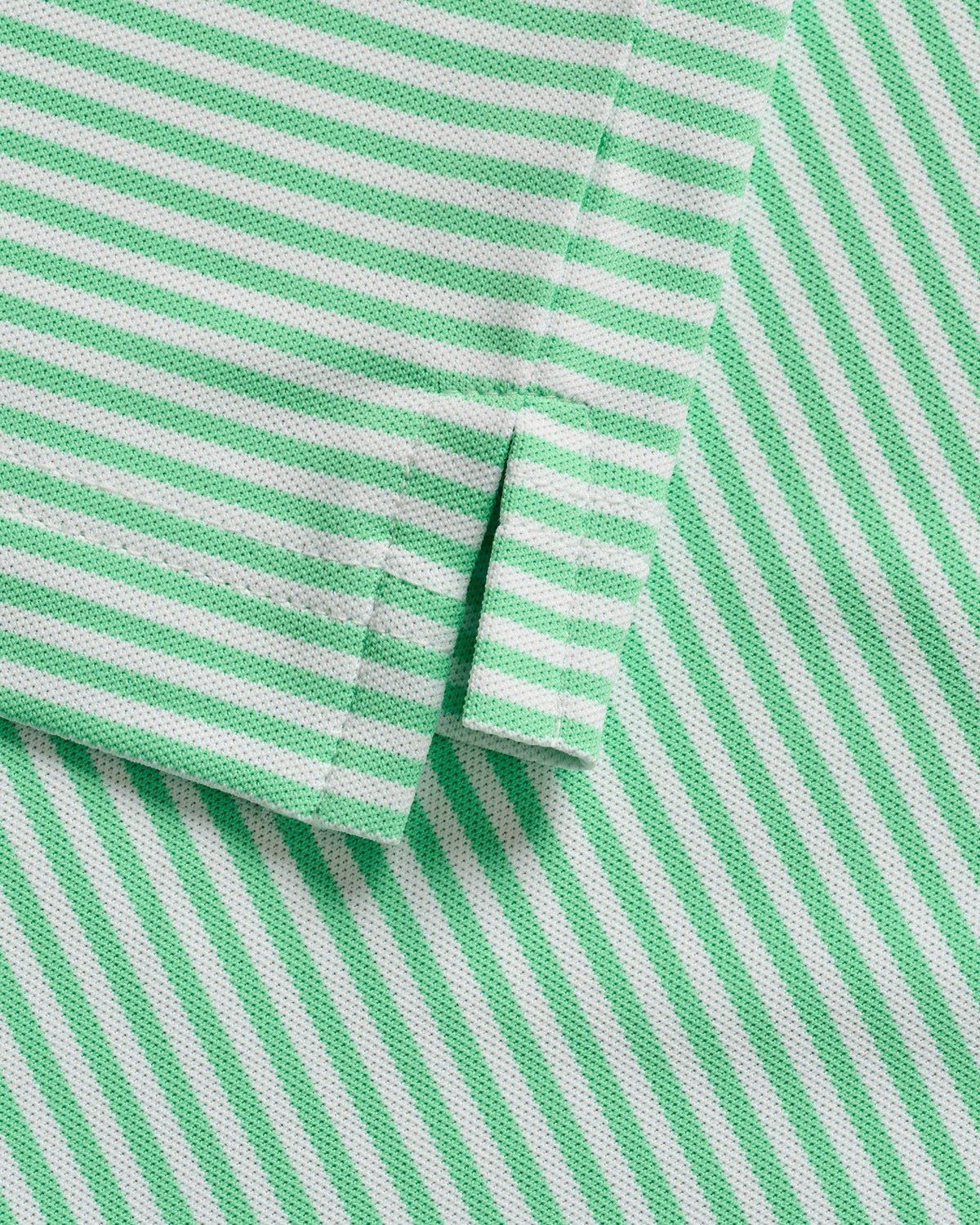 Hunter Performance Polo Green Stripe - Après NJ