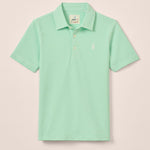 Hunter Performance Polo Green Stripe - Après NJ