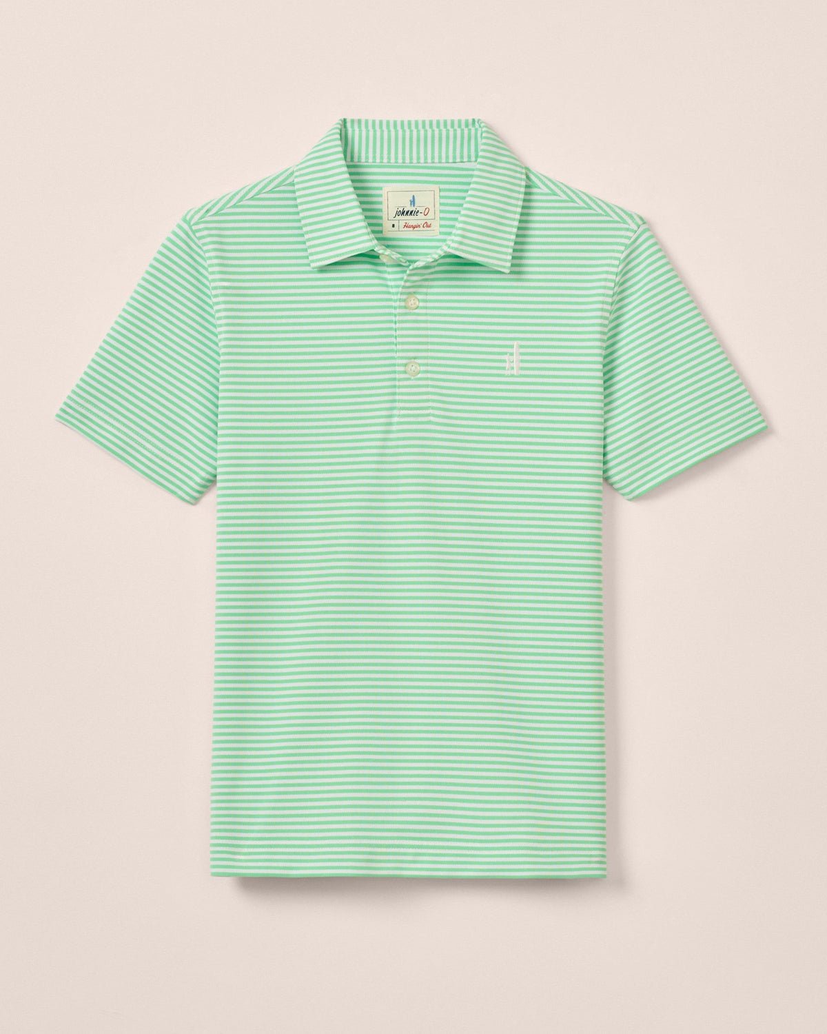 Hunter Performance Polo Green Stripe - Après NJ