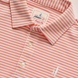 Hunter Performance Polo Orange Stripe - Après NJ
