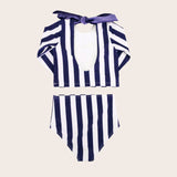 Nautical Stripe Long Sleeve Two Piece