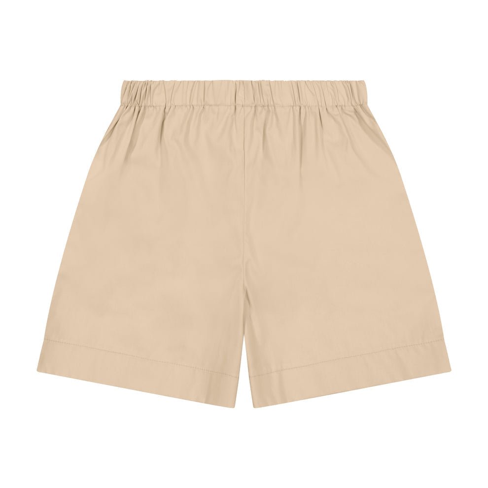 JD Pull - On Shorts Khaki Cotton Poplin - Après NJ