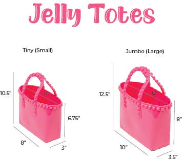 Jumbo Jelly Tote Bag (2 color options) - Après NJ