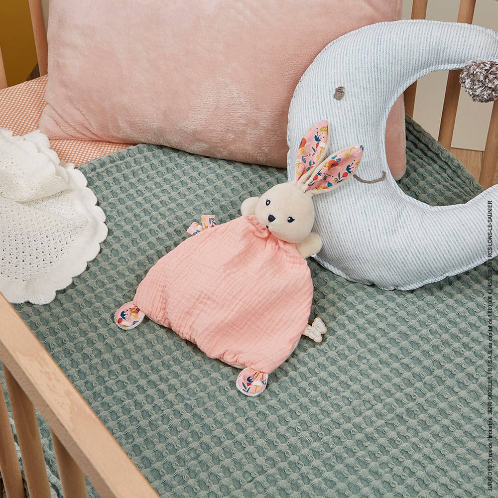 Kaloo Pink Bunny Lovie - Après NJ