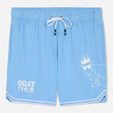 GOAT USA Carolina Blue Mesh Shorts