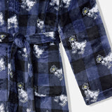 GOAT USA Kids' Buffalo Check Bathrobe