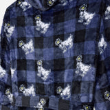 GOAT USA Kids' Buffalo Check Bathrobe