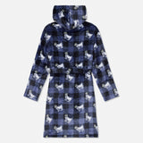 GOAT USA Kids' Buffalo Check Bathrobe
