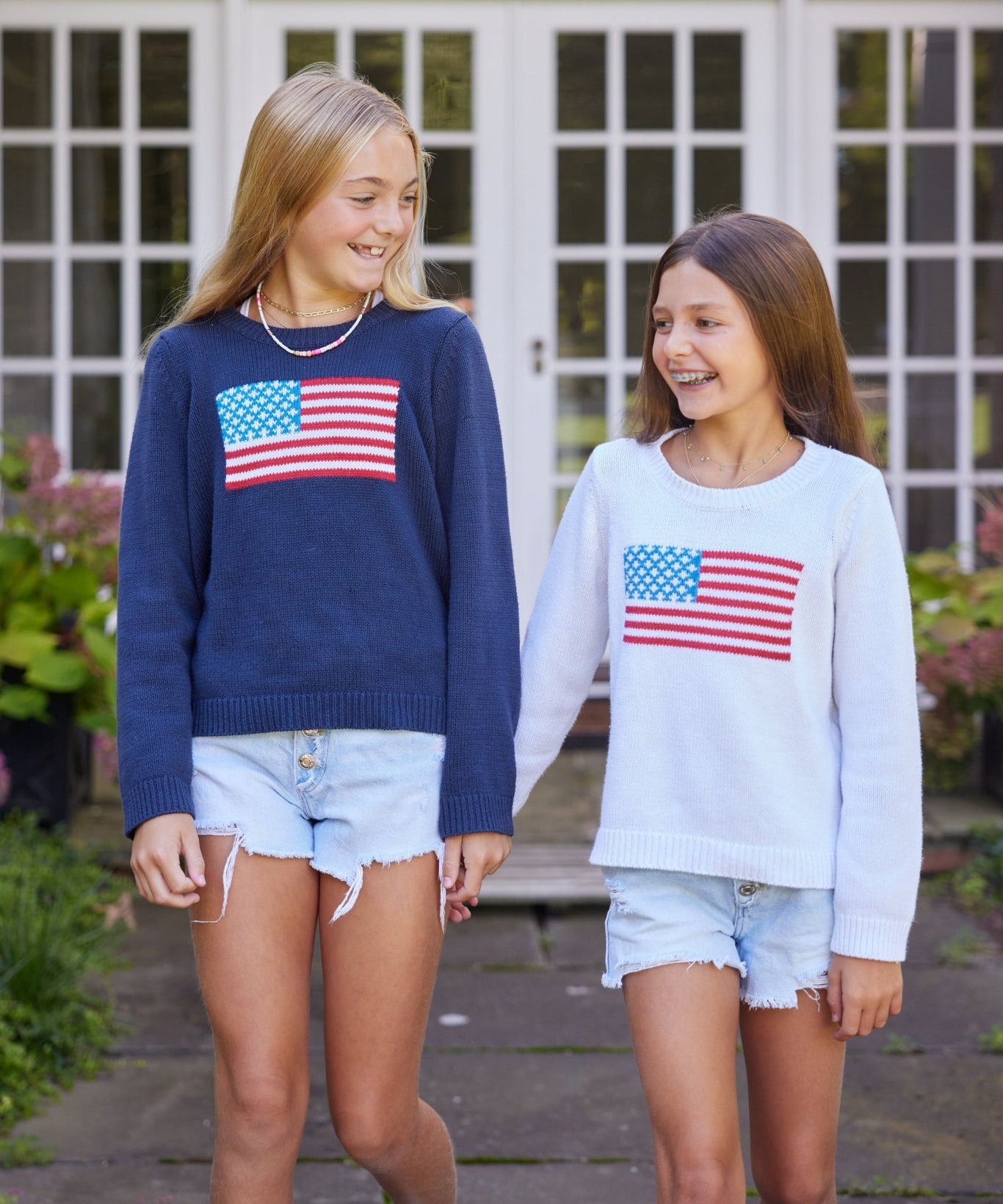 Kids Classic Navy Flag Sweater - Après NJ