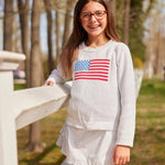 Kids Classic White Flag Sweater - Après NJ